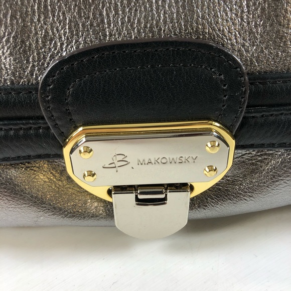 Makowsky women leather bag NWOT - Picture 4 of 10